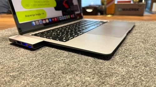 fiigo MacBook ve TYPE-C Cihazlar İçin 5 Portlu HUB