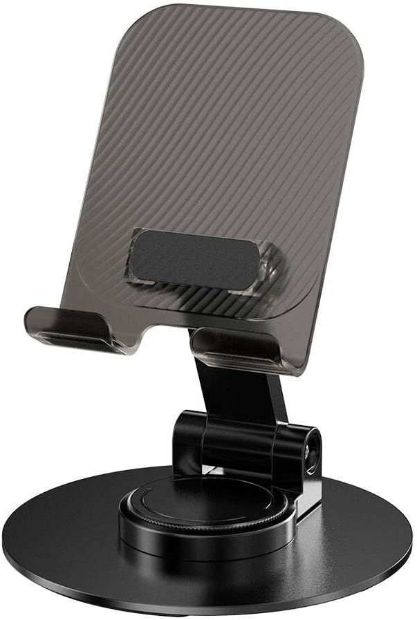 Taşınabilir Katlanabilir 360 Dönebilen Karbon Çelik Tasarımlı Telefon ve Tablet Standı