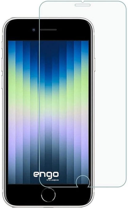 Apple iPhone Se 2022 Ekran Koruyucu 9H Parlak Nano Şeffaf iPhone SE3