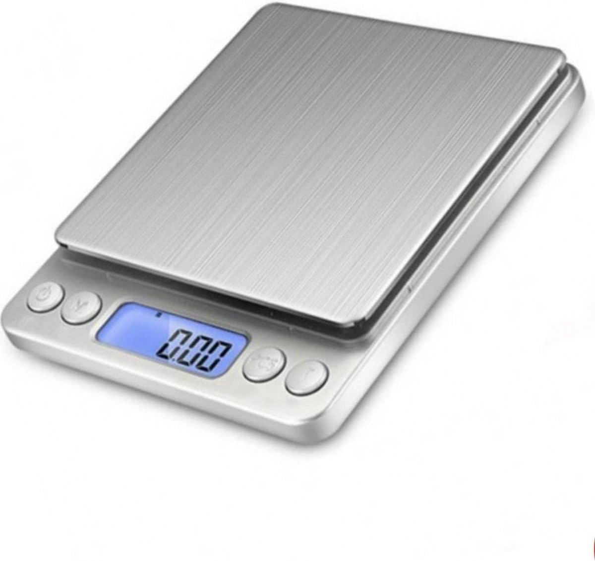 usin 3Kg/0.1Gr A Kalite Çelik Hassas Elektronik Dijital Kuyumcu Eczane Aktar Mutfak Terazisi-Tartısı