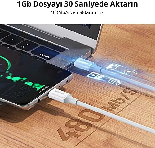 5A Type-C Şarj ve Data Kablosu 2 Metre