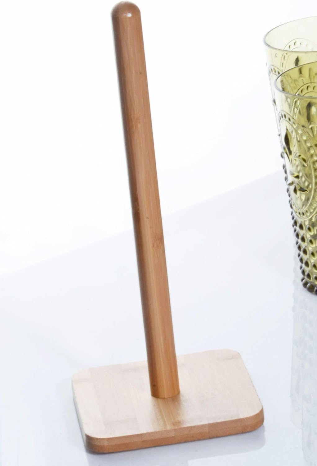 Kare Şekilli Bambu Kağıt Havluluk & Peçetelik ahşap 22 x 12
