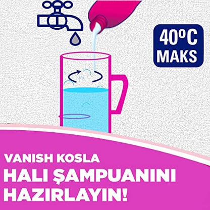 Zorlu Lekelere Özel Leke Çıkarıcı Şampuan Halı 850 ml