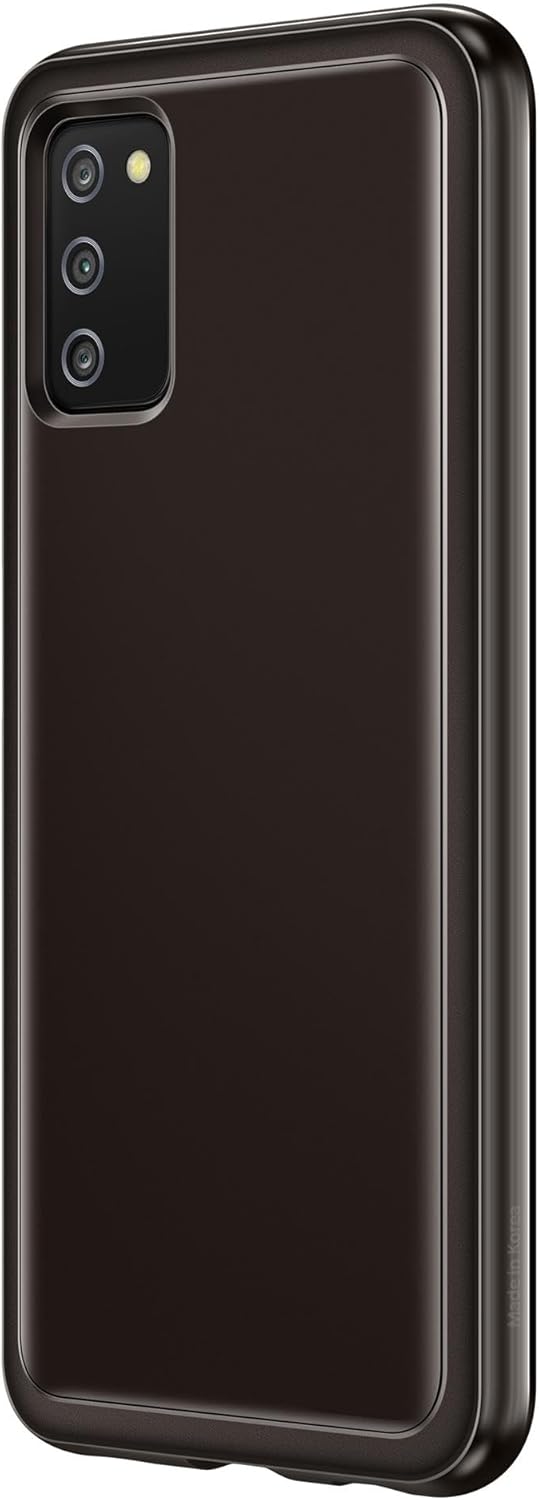 A03s Soft Clear Cover siyah