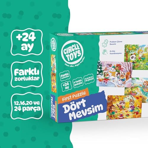 Circle Toys 4 Mevsim Puzzle