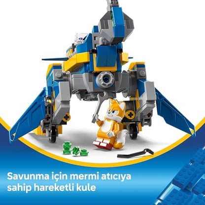 the Hedgehog Cyclone, Metal ’e Karşı 77002-8 Yaş ve Üzeri Çocuklar için Koleksiyonluk Yaratıcı Oyuncak Yapım Seti, Doğum Günü Hediyesi (290 Parça)