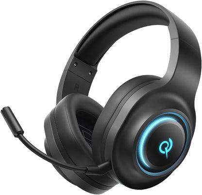 QCY HeroaD V200 RGB 7.1 Kablosuz Gaming Oyuncu Kulaklığı 3 Modlu (BT, 2.4Ghz, Type-C) PC - PS5