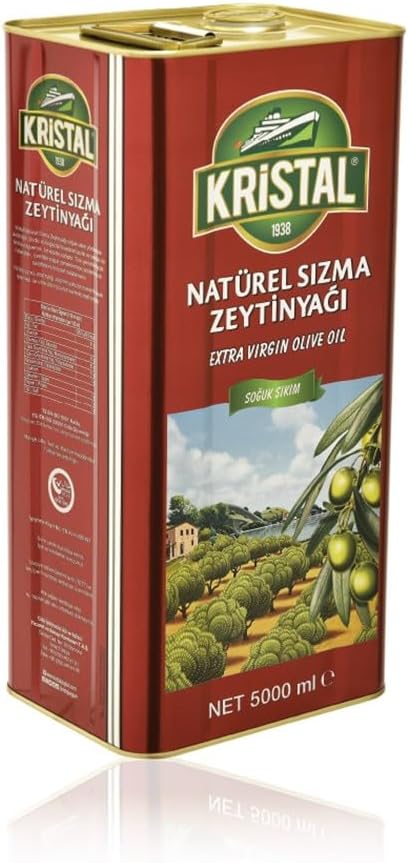 Kristal Natürel Sızma Zeytinyağı 5 L DG