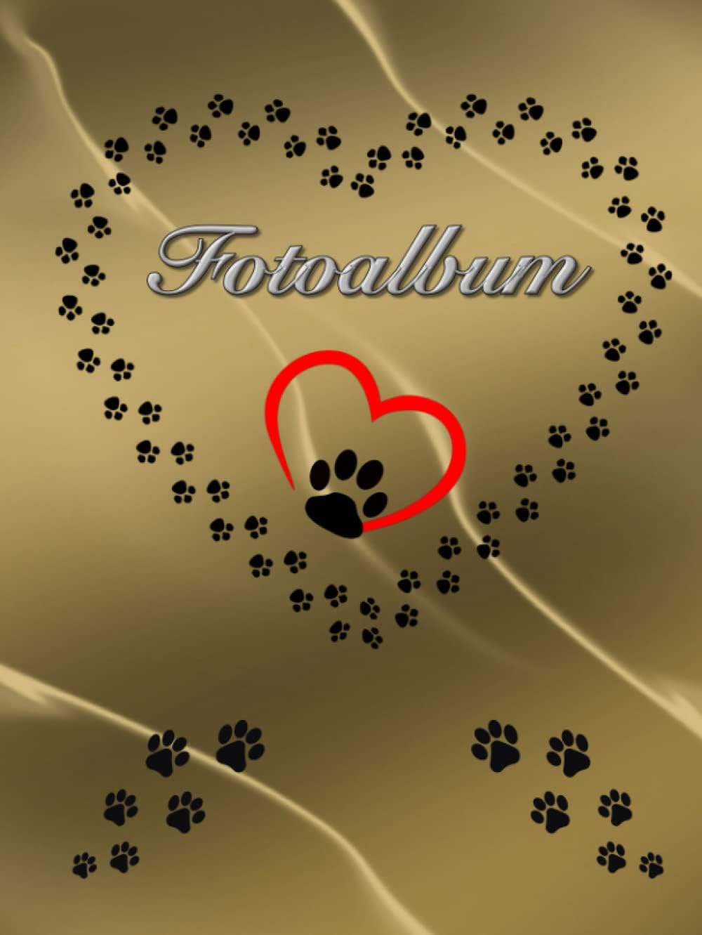 Independently published Fotoalbum Haustiere Papageien Hamster Meerschweinchen Kaninchen Tauben Hasen Mäuse Ratten Frettchen Sittiche Wellensittiche Vögel Hunde Katzen... Andenken Gold 02 (German