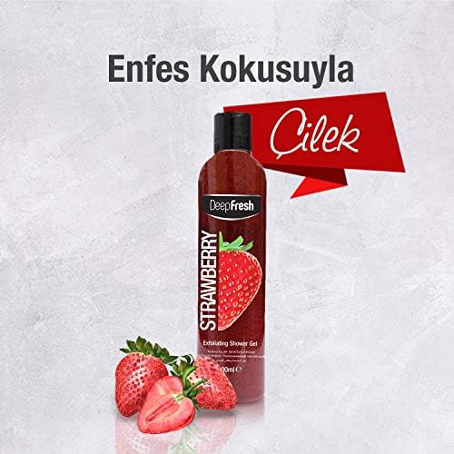 Peeling Etkili Arındırıcı Duş Jeli 400 ml (Çilek)