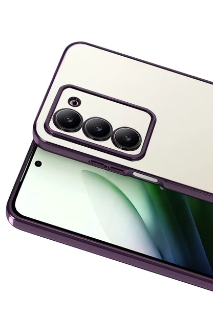 Xiaomi Redmi 15 4G Razer Lensli Silikon - Mor