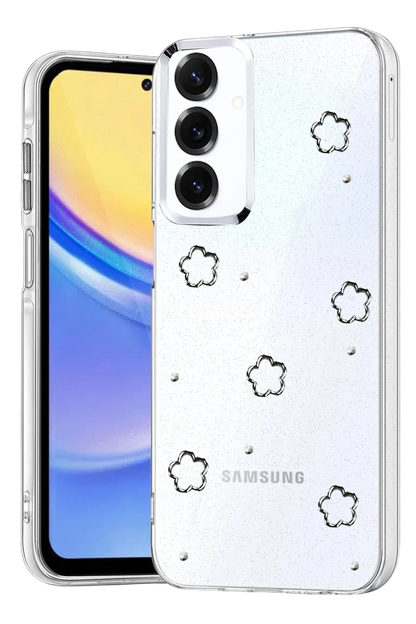 Samsung Galaxy S25 FE Fiyonk Desenli Kapak - Desen 2