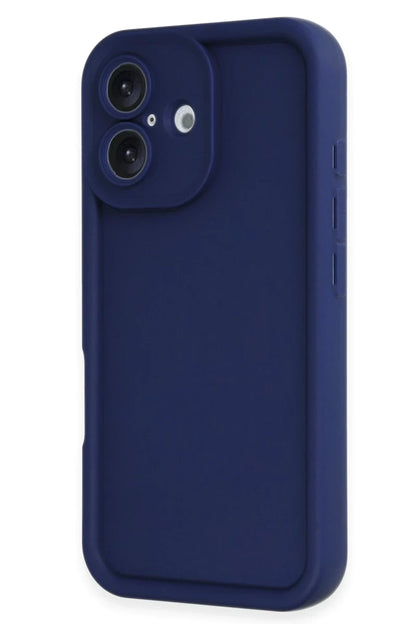Apple iPhone 16 Kılıf Viera Silikon - Lacivert