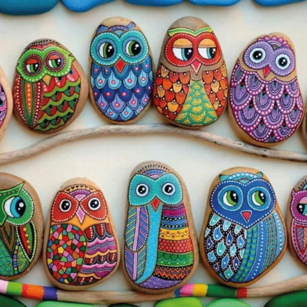 5307 Taş Boyama - Stone Painting / +6 yaş