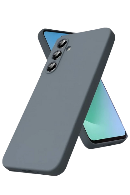 Samsung Galaxy A17 5G Nano içi Kadife Silikon - Gri