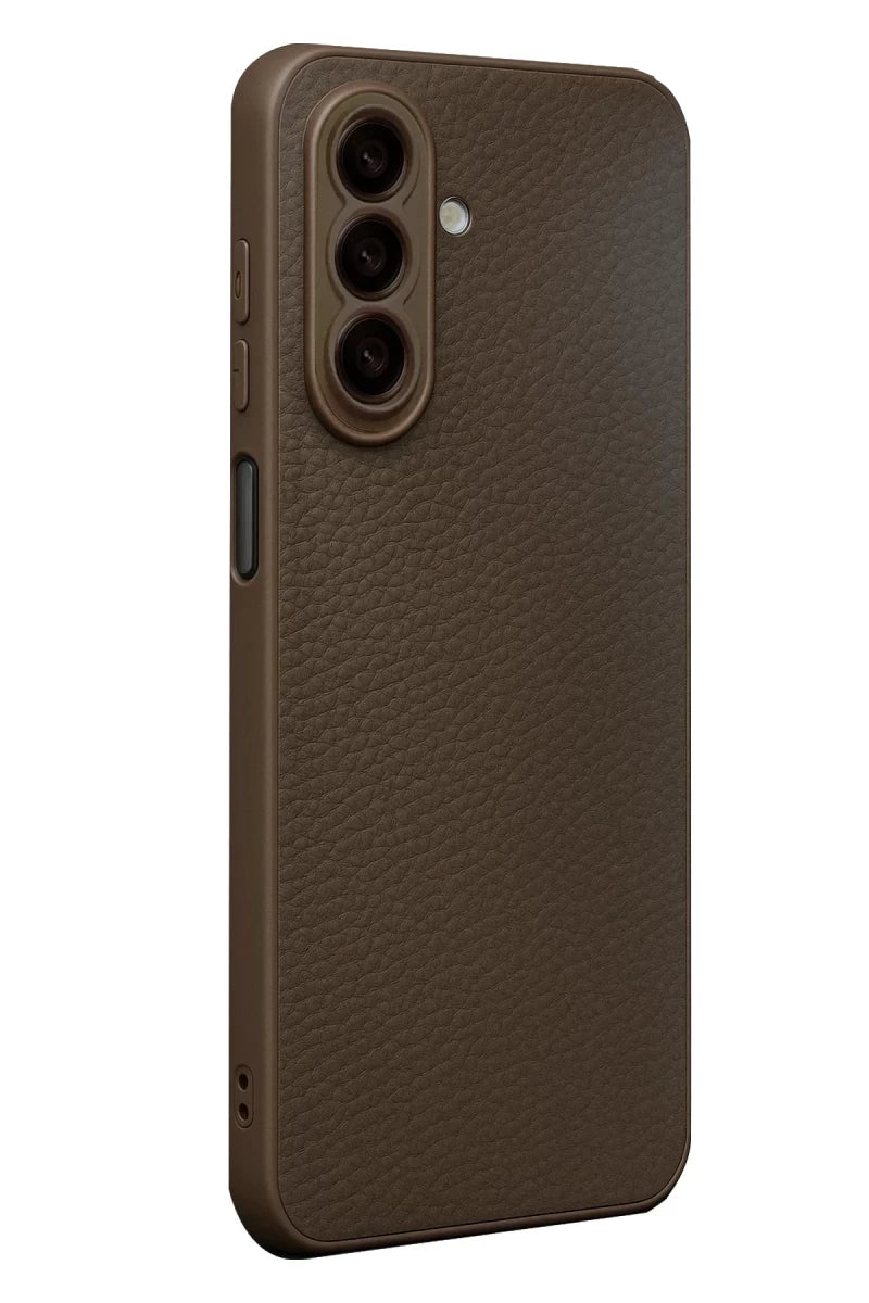 Samsung Galaxy A57 5G Thermax Silikon Kılıf - Kahverengi