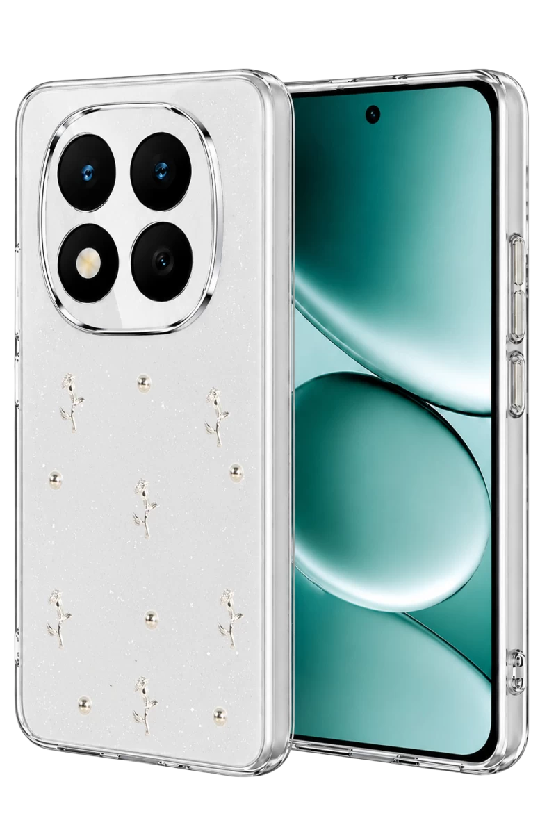 Xiaomi Redmi Note 15 Pro Plus 5G Fiyonk Desenli Kapak - Desen 4