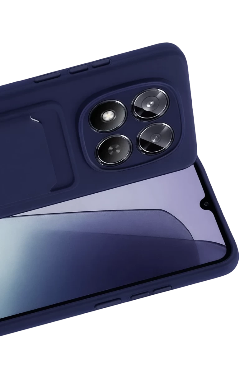 Xiaomi Redmi Note 15 Pro 4G Kelvin Kartvizitli Silikon - Lacivert