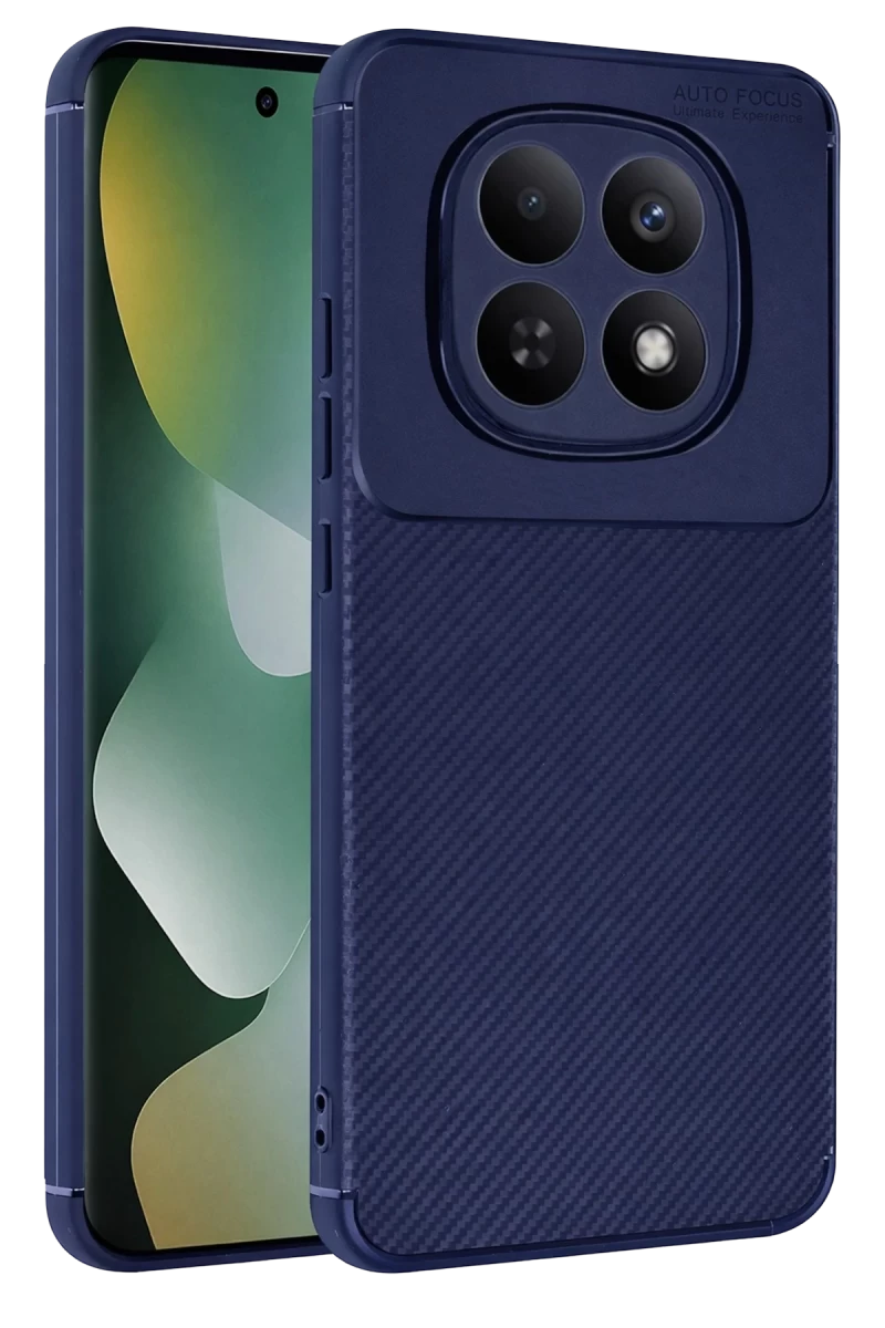 Xiaomi Redmi Note 15 4G Auto Focus Karbon Kapak - Lacivert
