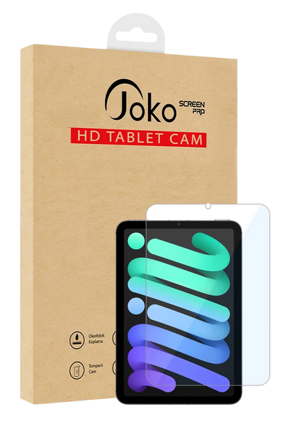 Joko Apple iPad Mini 5 HD Tablet Cam Ekran Koruyucu - Şeffaf