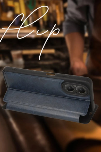 Samsung Galaxy A06 Kılıf Flip Cover - Koyu Yeşil