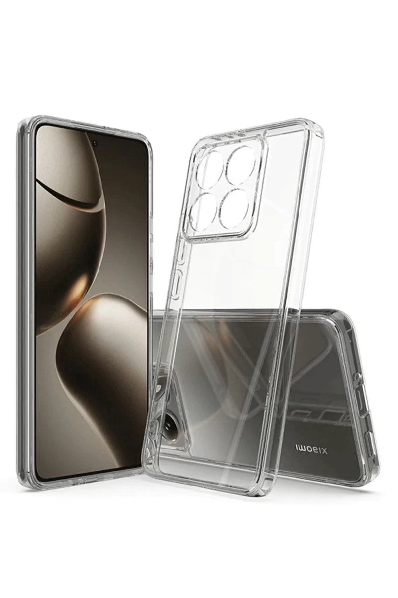 Xiaomi Mi 14T Kılıf Lüx Şeffaf Silikon