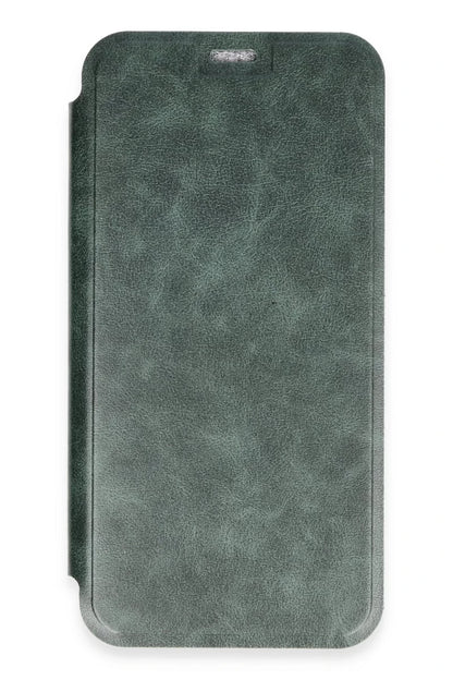 Apple iPhone 16 Plus Kılıf Flip Cover - Koyu Yeşil