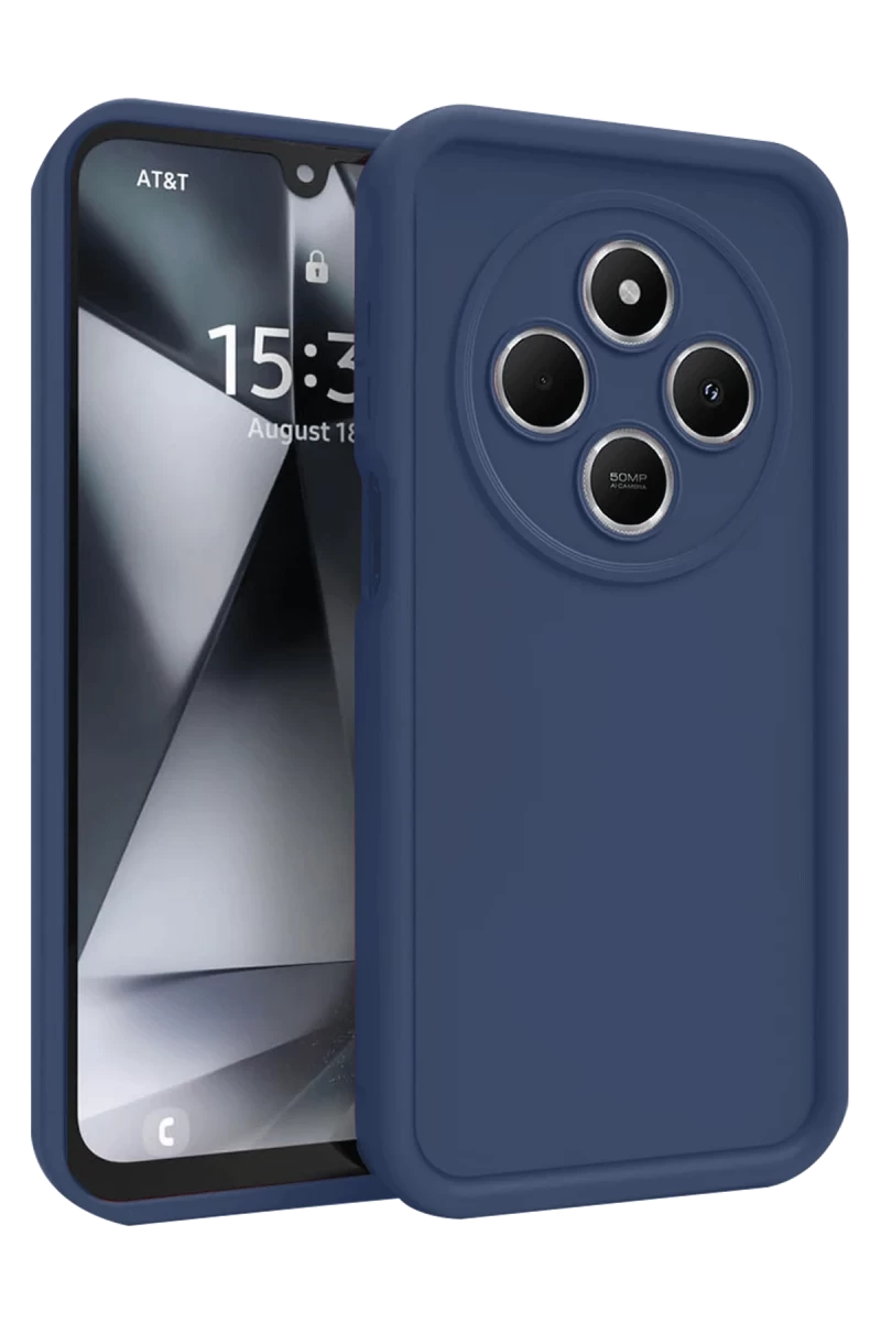 Xiaomi Redmi 14C Kılıf Viera Silikon - Lacivert