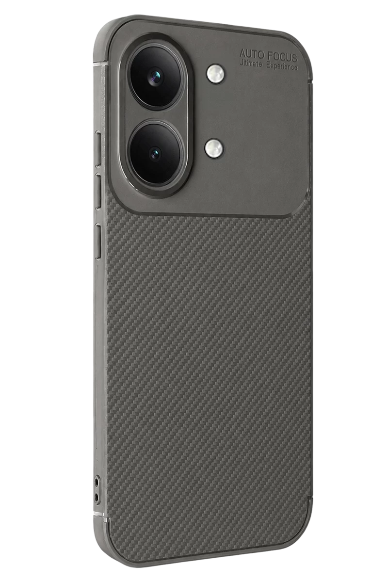 Xiaomi Poco X8 Pro Max Auto Focus Karbon Kapak - Gri