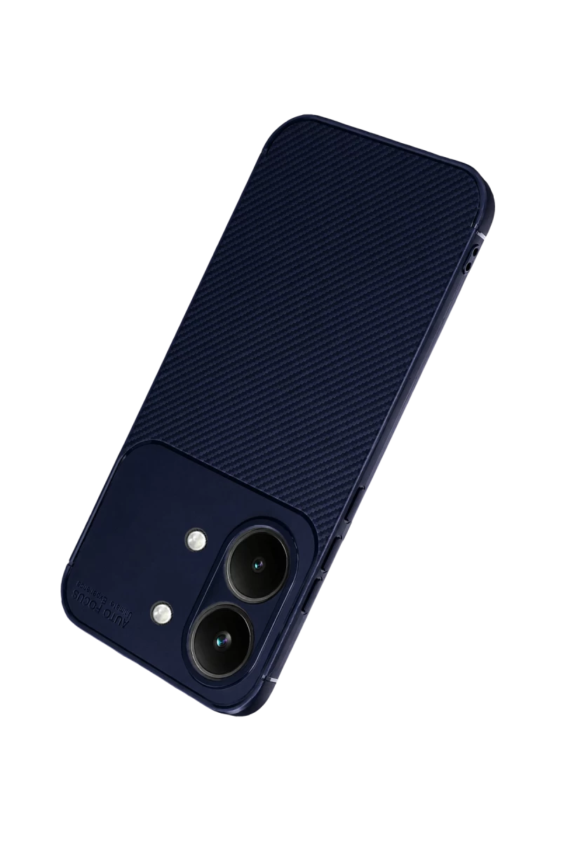 Xiaomi Poco X8 Pro Max Auto Focus Karbon Kapak - Lacivert