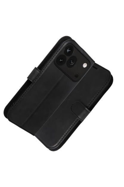 Huawei Honor 600 Pro Trend S Plus Kapaklı Kılıf - Siyah