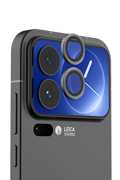 Xiaomi Mi 17 Pro Max Raze Metal Kamera Lens - Siyah