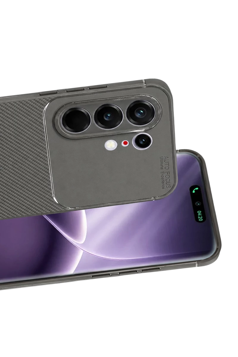Tecno Camon 50 Pro 5G Auto Focus Karbon Kapak - Gri