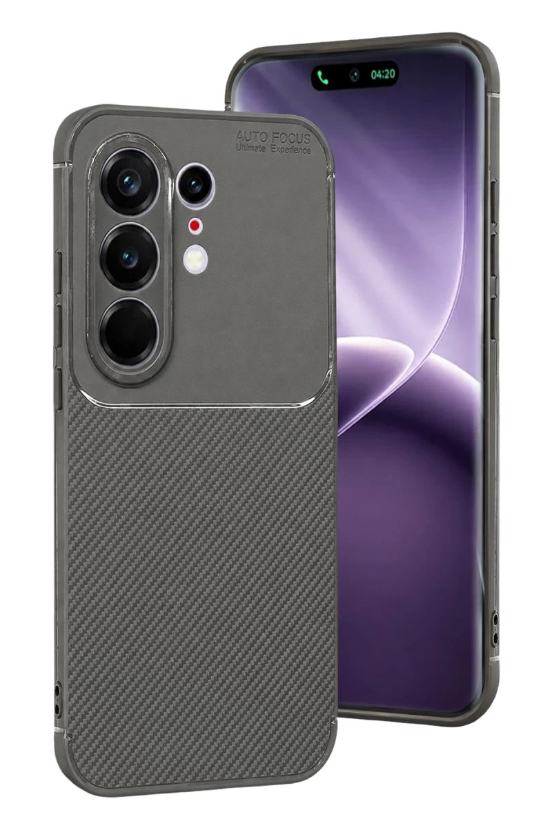Tecno Camon 50 Pro 5G Auto Focus Karbon Kapak - Gri