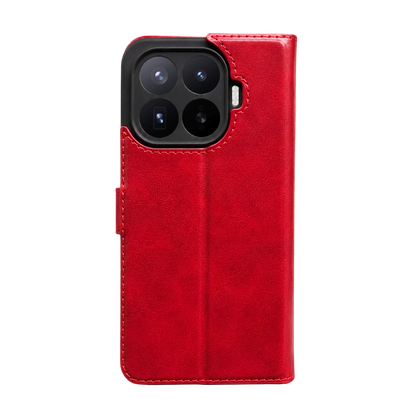 Xiaomi Mi 17T Pro Trend S Plus Kapaklı Kılıf - Kırmızı
