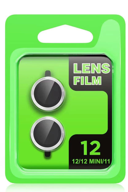 Apple iPhone 12 Mini Raze Metal Kamera Lens - Kırmızı
