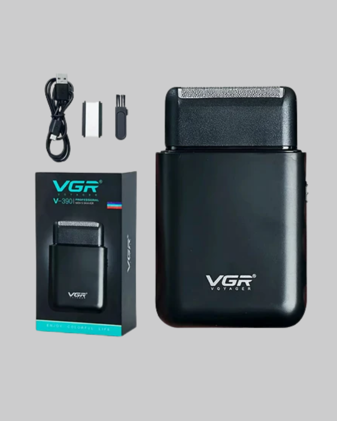Taşınabilir Elektrikli Tıraş Makinesi USB Şarjlı 5W Motor ve 0.3 mm Hassas Kesim