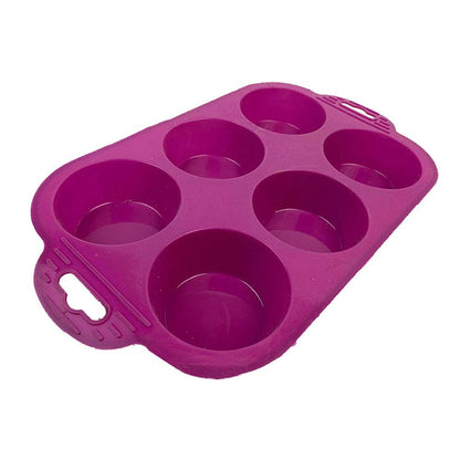 6 Bölmeli Muffin Kek Kalıbı