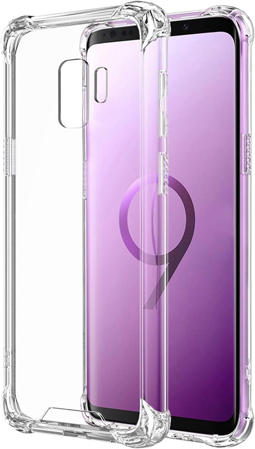 Galaxy S9 Şeffaf Airbag Antishock Silikon Kılıf