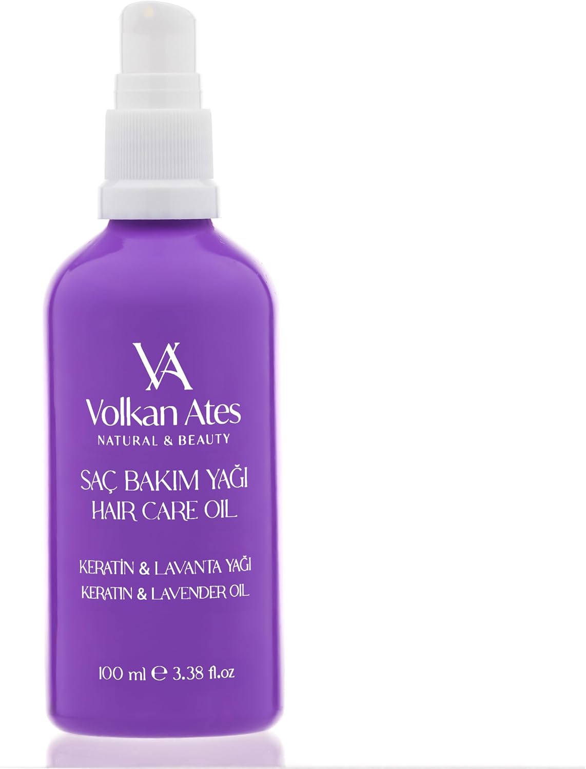 Lavanta Yağlı & Keratinli Saç Bakım Yağı Cam Şişe 100 ml