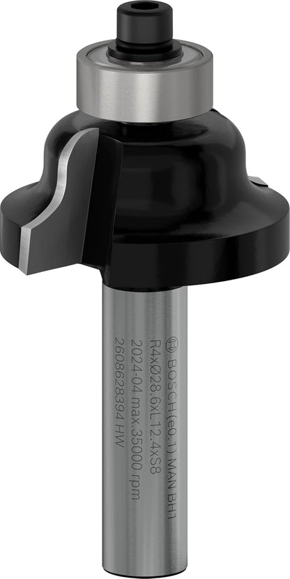 2 608 aksesuarı 628 394 profil freze B 8 mm, R1 4 mm, B 8 mm, L 12,7 mm, G 54 mm