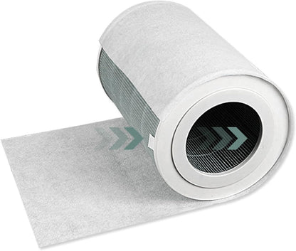 Faf Fresh Air Filter 10 Adet Xiaomi Smart Purifier 1/2H/2C/2S/3H/3C/Pro/ProH/4/4 Lite/4Pro/F1 İle Uyumlu Filtre Üstüne Tüy ve Toz Tutma Elektrostatik Elyaf Pamuk Ön Filtre (Xiaomi Pro H Compatible)
