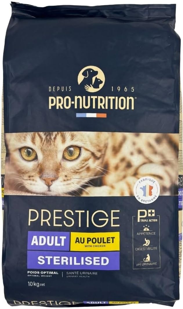 Pro Nutrition Prestige Kedi Yetişkin Sterilize Tavuk 10Kg