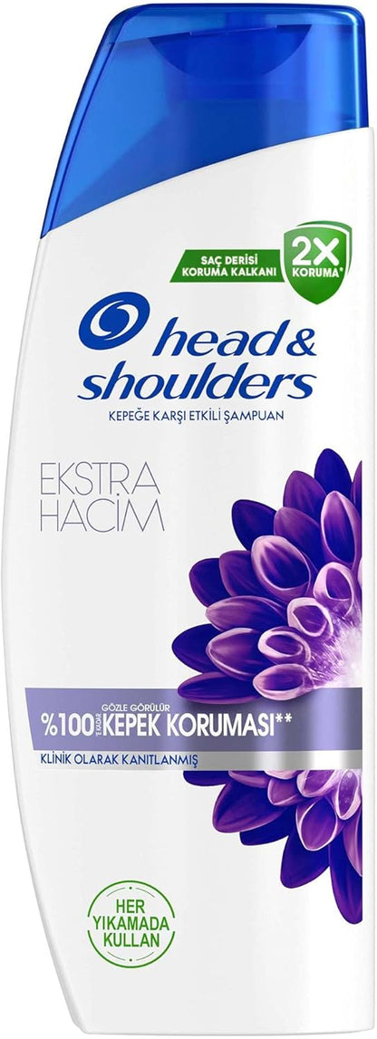 & Shoulders Ekstra Hacim Kepek Karşıtı 330 ml Günlük Kullanım Şampuan