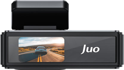 Juo C10 2K QHD WiFi Ekranlı Araç Kamerası 140 Derece Geniş Açı Gece Görüş G-Sensörlü Araç İçi Kamera