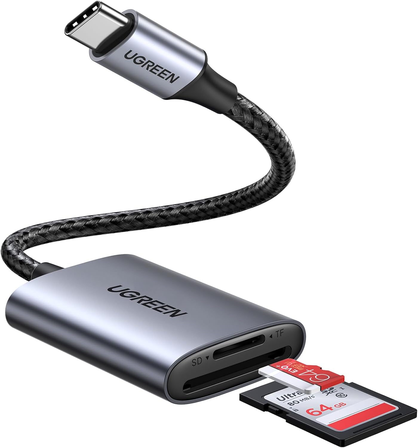 USB C Kart Okuyucu SD/ TF Kart Okuyucu Thunderbolt 3 Harici Bellek Kartı Okuyucu