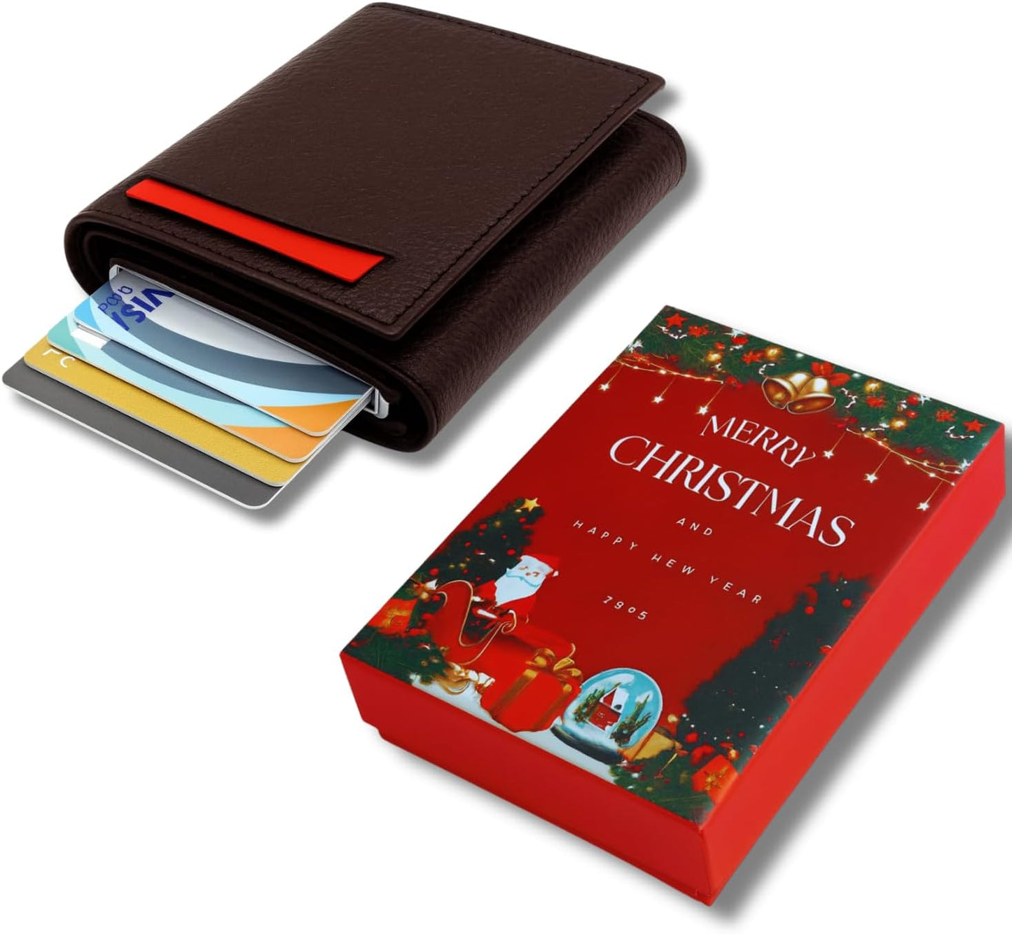 Yılbaşı Kutulu Yılbaşı Süsü Noel Hediyesi Yılbaşı Hediyeleri (Siyah)