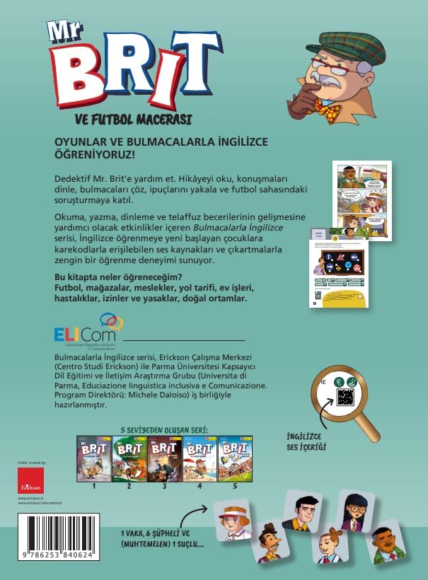 Mr Brit ve Futbol Macerası – Bulmacalarla İngilizce 5