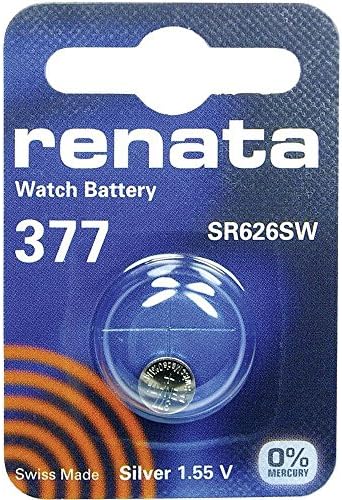 Renata 5 adet Single Saat Pili Swiss Made 377 veya SR626SW veya AG4 1,5 V