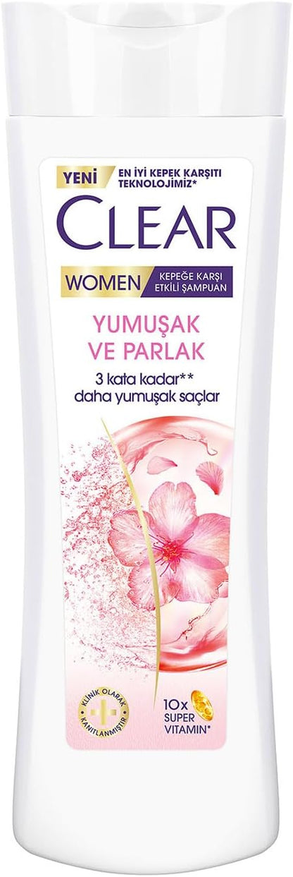 Kepeğe Karşı Etkili Şampuan Yumuşak ve Parlak 350 ml